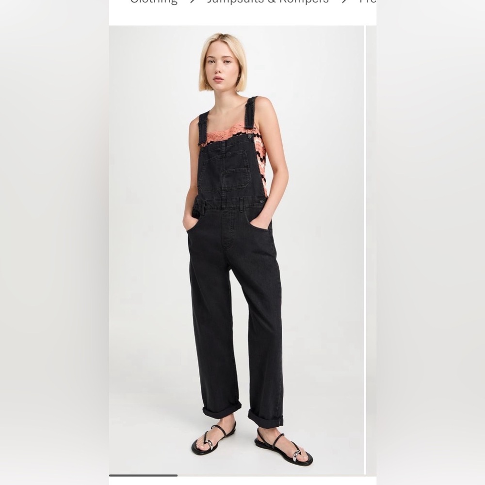 Free People Ziggy Denim Overalls XS